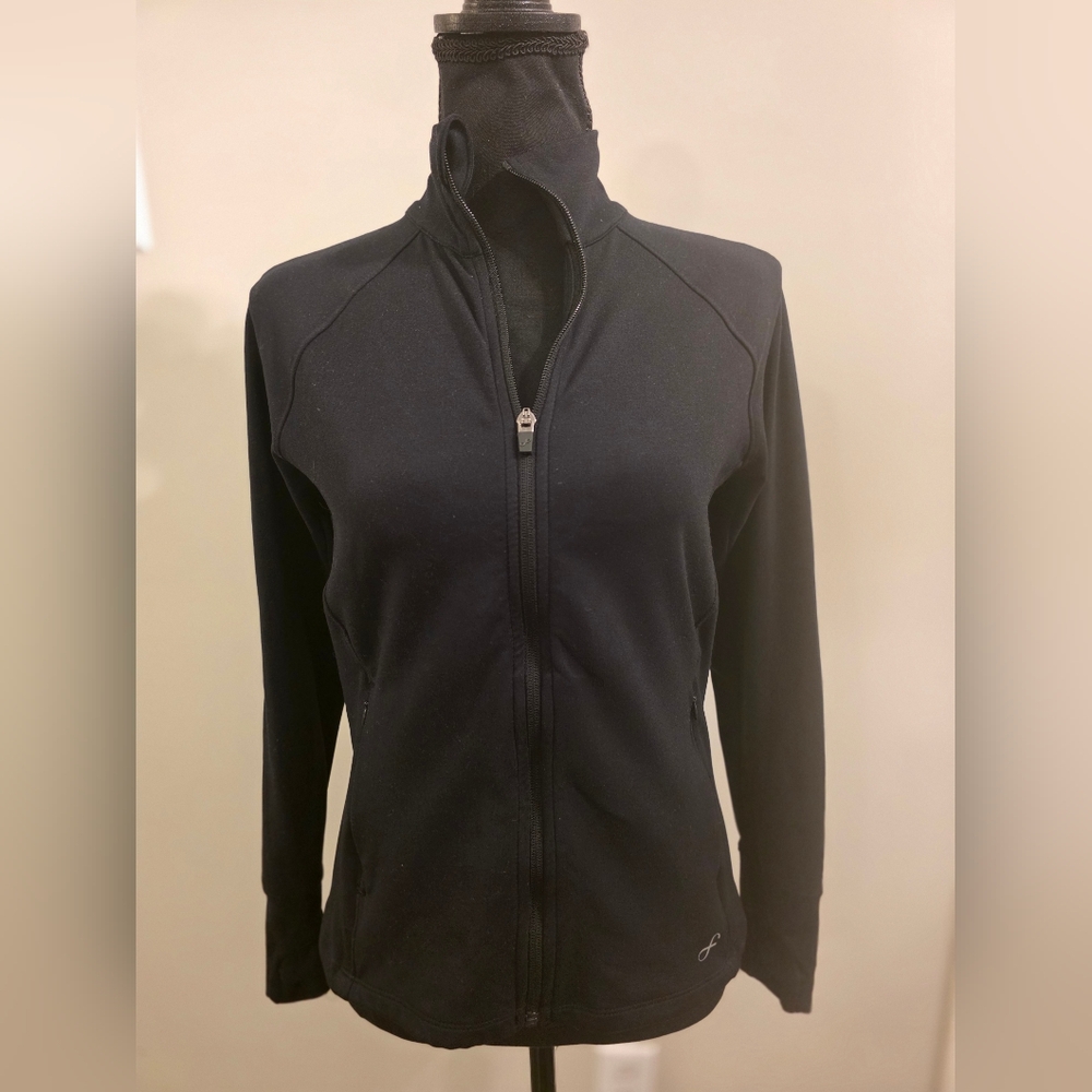 Freely Women's Black Full-Zip Jacket